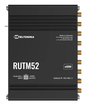 Modem 5G LTE Dual Teltonika Networks RUTM52 (EU)