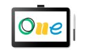 Digitizer Wacom One 13 z wyświetlaczem LCD - Elektromagnetyczny - Przewodowy - USB-C (DTH134W5Z)