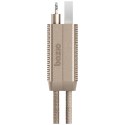 Kabel Bazic GoCharge Alucable 4w1 (USB-A/USB-C - USB-C/Lightning) 15cm 60W 3A PD Fast Charge złoty