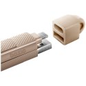 Kabel Bazic GoCharge Alucable 4w1 (USB-A/USB-C - USB-C/Lightning) 15cm 60W 3A PD Fast Charge złoty