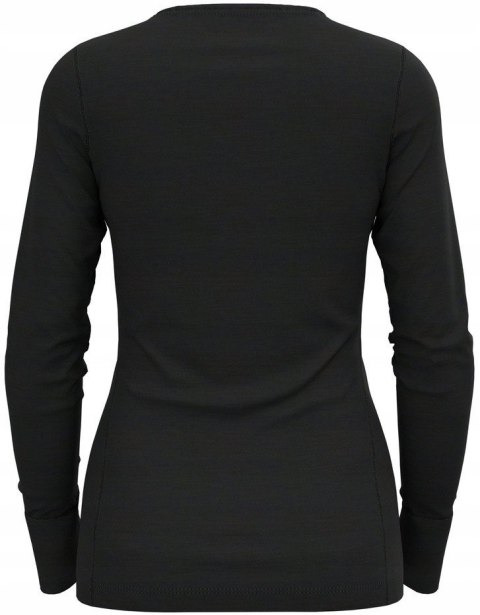 Koszulka damska Odlo BL TOP crew neck l/s MERINO 200 roz. M Czarna
