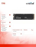 Dysk SSD T710 4TB M.2 NVMe 2280 PCIe 5.0 14500/13800 radiator