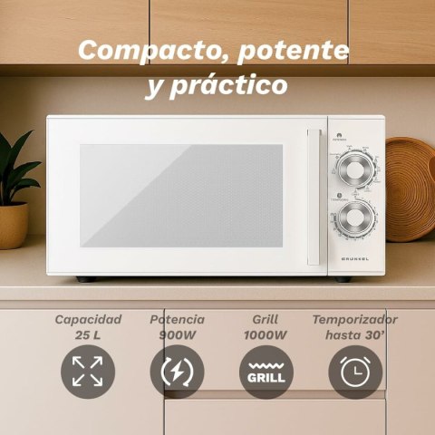 Frytkownica na gorące powietrze Grunkel Biały 800 W 25 L