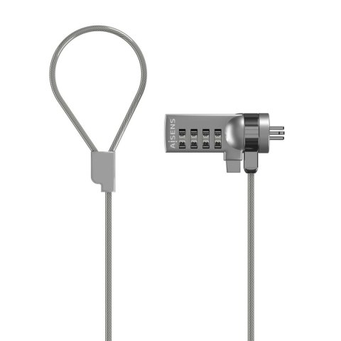Kabel USB Aisens ASLK-D40N01-SL Srebrzysty 1,5 m