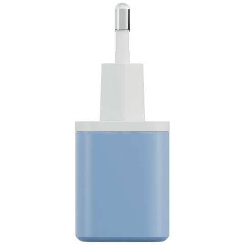 Ładowarka sieciowa Bazic GoPort Velox Kit USB-C/USB-A GaN 35W z kablem niebieski