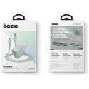 Ładowarka sieciowa Bazic GoPort Velox Kit USB-C/USB-A GaN 35W z kablem zielony