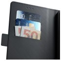 Etui 3MK Wallet Case do Samsung Galaxy A16 czarny