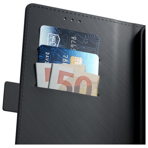 Etui 3MK Wallet Case do Samsung Galaxy A16 czarny