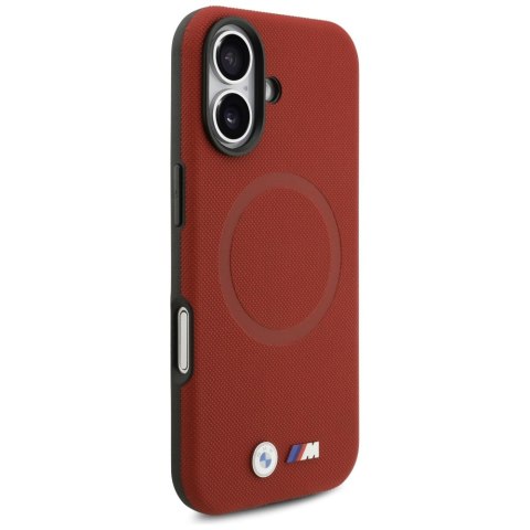 Etui BMW M FW Metal Logo MagSafe doiPhone 17 czerwony