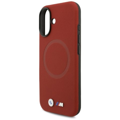 Etui BMW M FW Metal Logo MagSafe doiPhone 17 czerwony