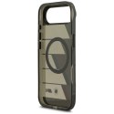 Etui BMW M IML Metal Buttons Tricolor Lines MagSafe do iPhone Air antracyt