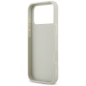 Etui DKNY Checkered with Printed Stripes do iPhone 17 Pro Max beżowy