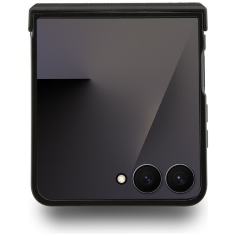 Etui Karl Lagerfeld Saffiano Karl&Choupette Pin do Samsung Galaxy Z Flip7 czarny