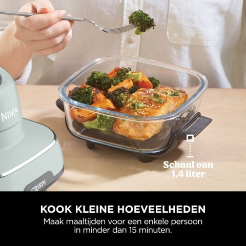 Frytkownica na gorące powietrze NINJA CRISPI Kolor Zielony 1700 W 3,8 L