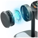 Stacja ładująca Energea MagArctic Stand 4w1 Qi2 z chłodzeniem, kablem i ładowarką 65W gunmetal