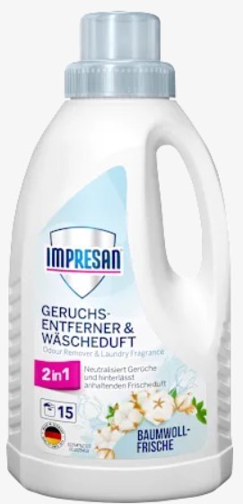 Impresan Zapachowy Środek do Usuwania Zapachów Bawełniana Świeżość 450 ml