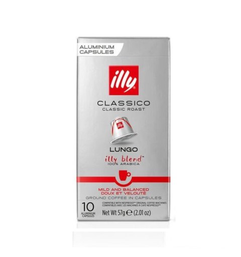 Illy Classico Lungo Kapsułki do Nespresso 10 szt.