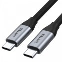 Kabel USB-C - USB-C PD 100W, 5Gbps, 4K60Hz, 2m, M/M; C14091ABK