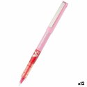 Długopis z płynnym atramentem Pilot V-5 Hi-Tecpoint Różowy 0,3 mm (12 Sztuk)