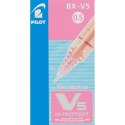 Długopis z płynnym atramentem Pilot V-5 Hi-Tecpoint Różowy 0,3 mm (12 Sztuk)