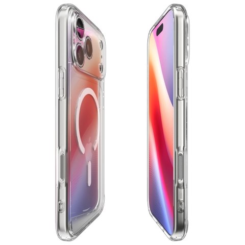 Etui Spigen Ultra Hybrid Mag MagSafe do iPhone 17 Pro Max biały