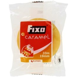 Taśma przylepna Fixo Caramel Przezroczysty 19 mm x 33 m (20 Sztuk)