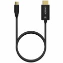 Adapter USB-C na HDMI Aisens A109-0711 Czarny 1 m