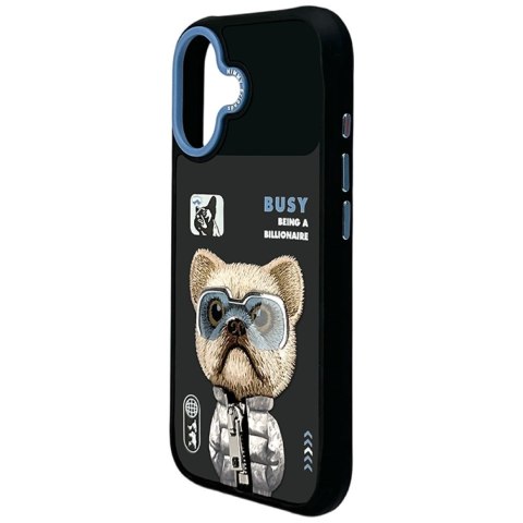 Etui Nimmy Cool&Cute 2.0 Dog do iPhone 17 czarny