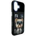 Etui Nimmy Cool&Cute 2.0 Dog do iPhone 17 czarny