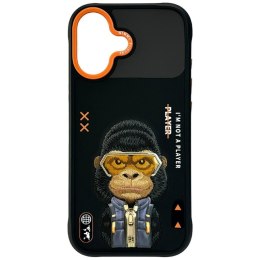 Etui Nimmy Cool&Cute 2.0 Gorilla do iPhone 17 czarny