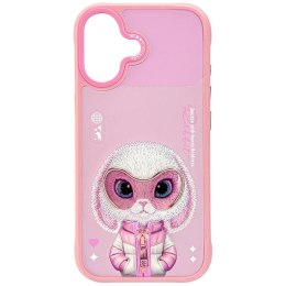 Etui Nimmy Cool&Cute 2.0 Rabbit do iPhone 17 różowy