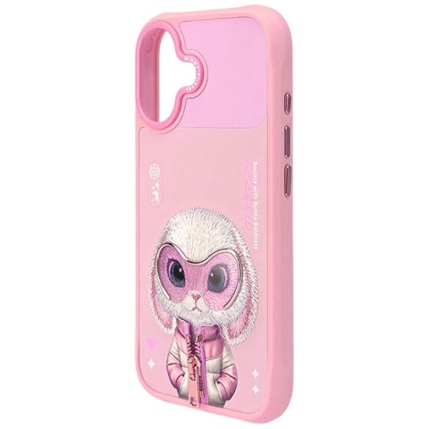 Etui Nimmy Cool&Cute 2.0 Rabbit do iPhone 17 różowy