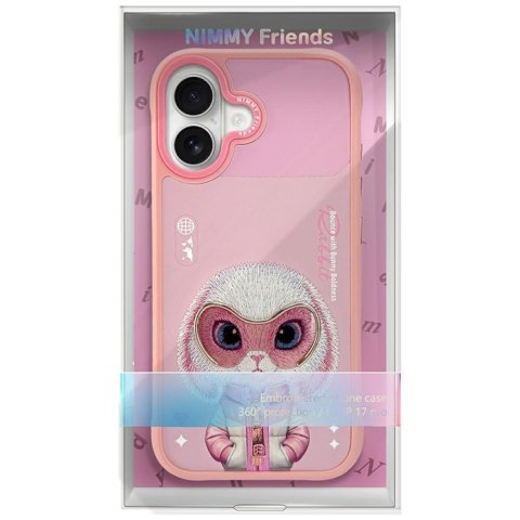 Etui Nimmy Cool&Cute 2.0 Rabbit do iPhone 17 różowy