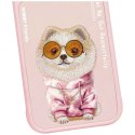 Etui Nimmy Glasses Cool Dog do iPhone 17 Pro różowy
