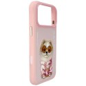 Etui Nimmy Glasses Cool Dog do iPhone 17 Pro różowy