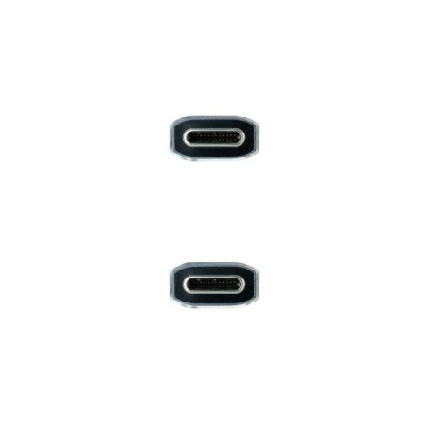 Kabel USB-C NANOCABLE 10.01.4103-COMB 3 m Czarny/Szary