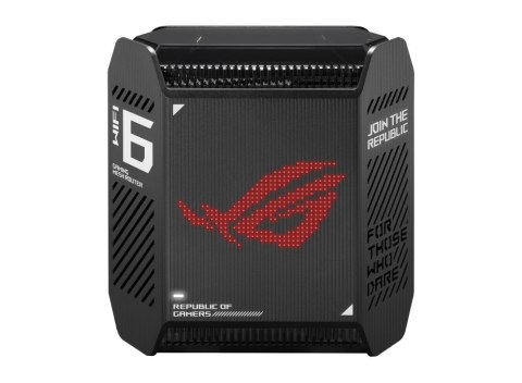 ASUS ROG Rapture GT6 (B-2-PK) Tri-band (2.4 GHz/5 GHz/5 GHz) Wi-Fi 6 (802.11ax) Czarny 4 Wewnętrzne