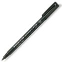 Marker permanentny Staedtler Lumocolor 317-9 Czarny (10 Sztuk)