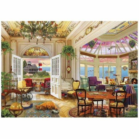 Układanka puzzle Educa Life in the Coast 3000 Części