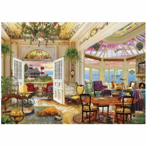 Układanka puzzle Educa Life in the Coast 3000 Części