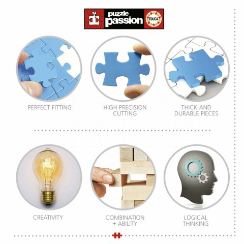 Układanka puzzle Educa Life in the Coast 3000 Części