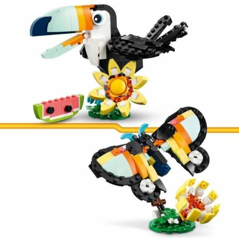 Zestaw do budowania Lego 31173 Wild Animals : Tropical Toucan 225 Części