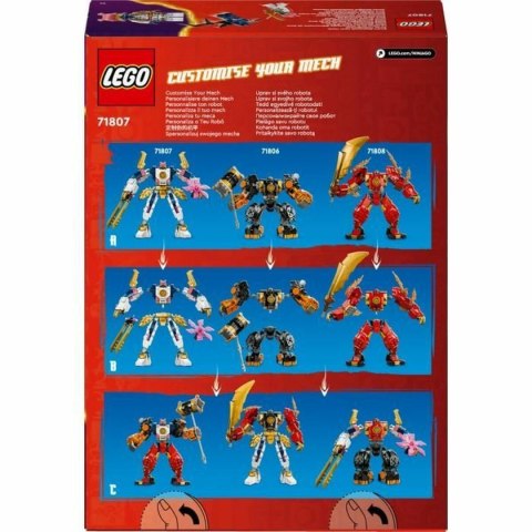 Zestaw do budowania Lego 71807 Sora Meca Elemental Techno of Sora Wielokolorowy