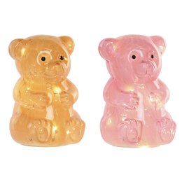 Dekoracja świetlna Home ESPRIT Szkło Miejska 13 x 14 x 20 cm (2 Sztuk)