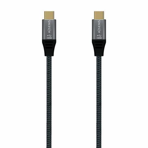 Kabel USB C Aisens A107-0634 2 m Szary