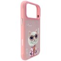 Etui Nimmy Cool&Cute 2.0 Cat do iPhone 17 Pro Max różowy