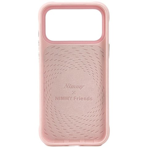 Etui Nimmy Cool&Cute 2.0 Cat do iPhone 17 Pro Max różowy