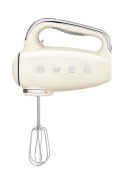 Mikser ręczny Smeg HMF01CREU w kremie w stylu retro z lat 50.