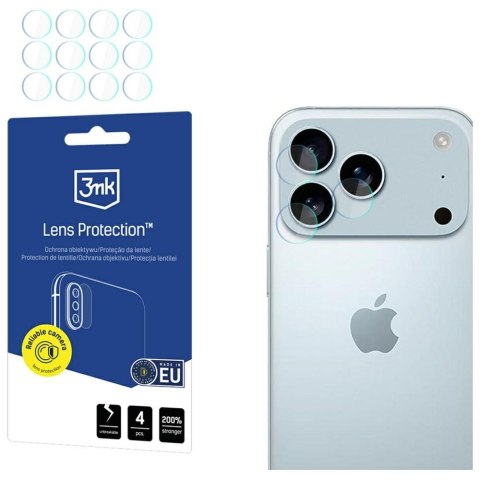 Ochrona na obiektyw aparatu 3MK Lens Protection do Apple iPhone 17 Pro 4szt