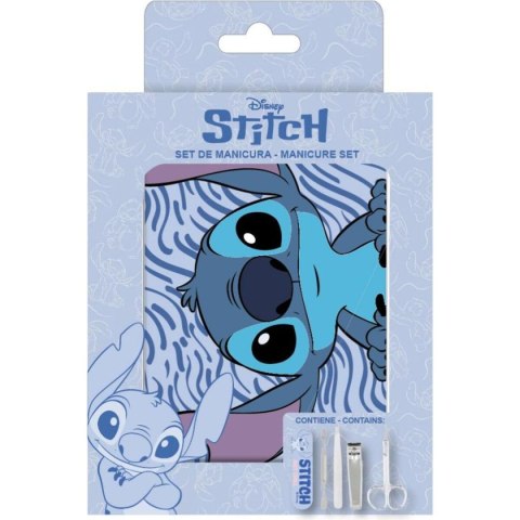 Zestaw do Manicure Stitch Niebieski Dziecięcy